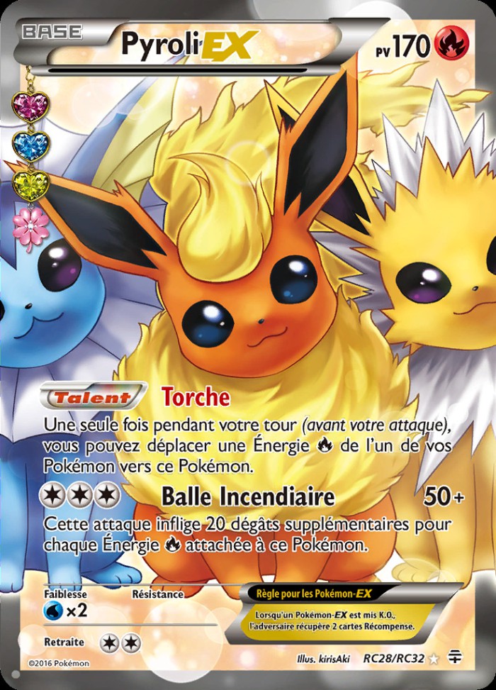 Carte Pokémon: Pyroli EX