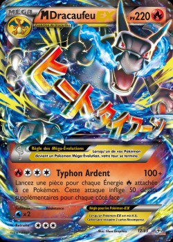 Carte Pokémon: M Dracaufeu EX