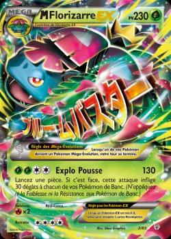 Carte Pokémon: M Florizarre EX