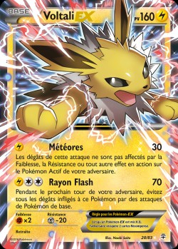 Carte Pokémon: Voltali EX