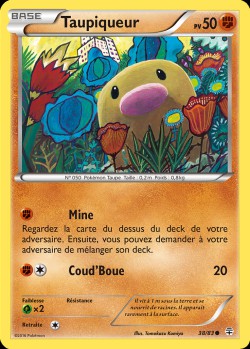 Carte Pokémon: Taupiqueur