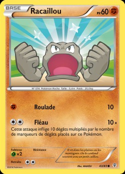 Carte Pokémon: Racaillou