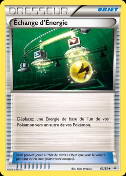 Carte Pokémon: Échange d'Énergie