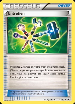 Carte Pokémon: Entretien