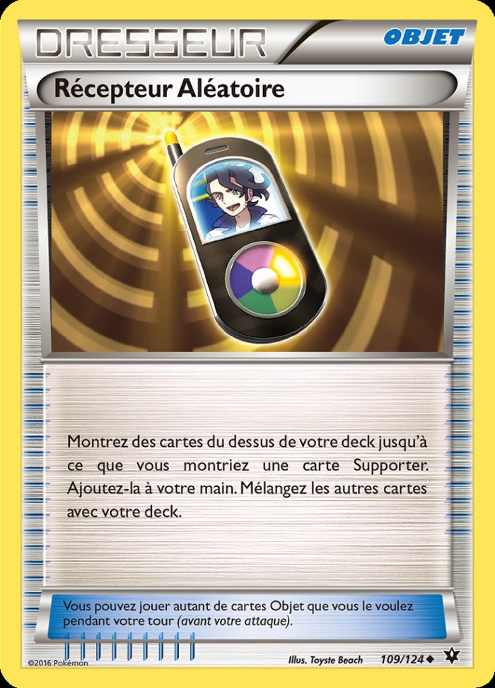 Carte Pokémon: Récepteur Aléatoire