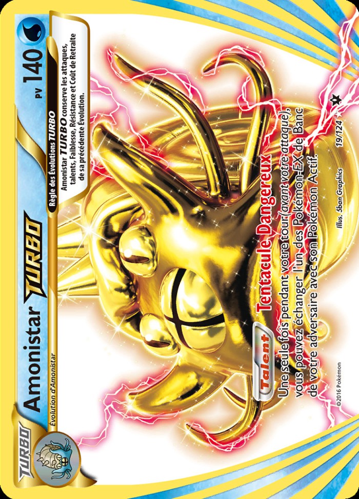 Carte Pokémon: Amonistar TURBO