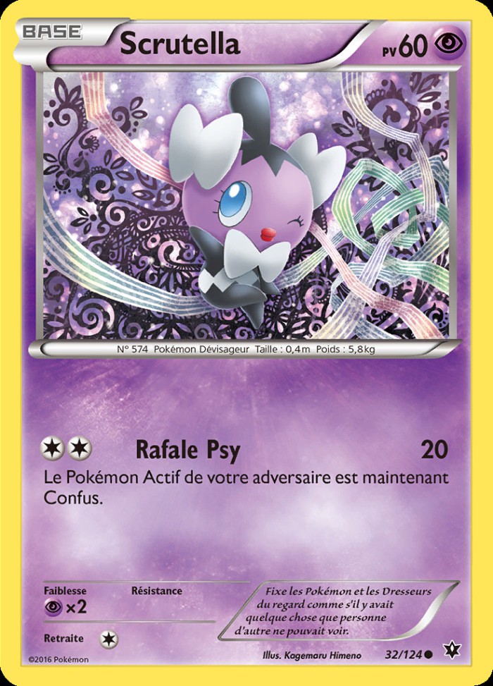 Carte Pokémon: Scrutella