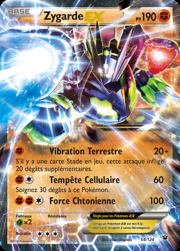 Carte Pokémon: Zygarde EX