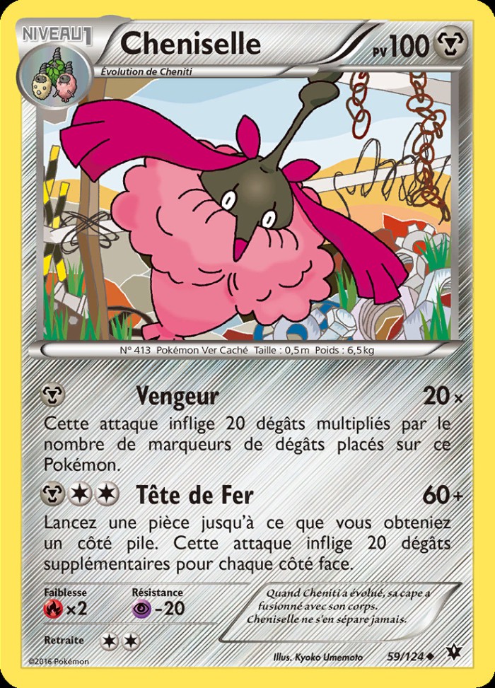 Carte Pokémon: Cheniselle