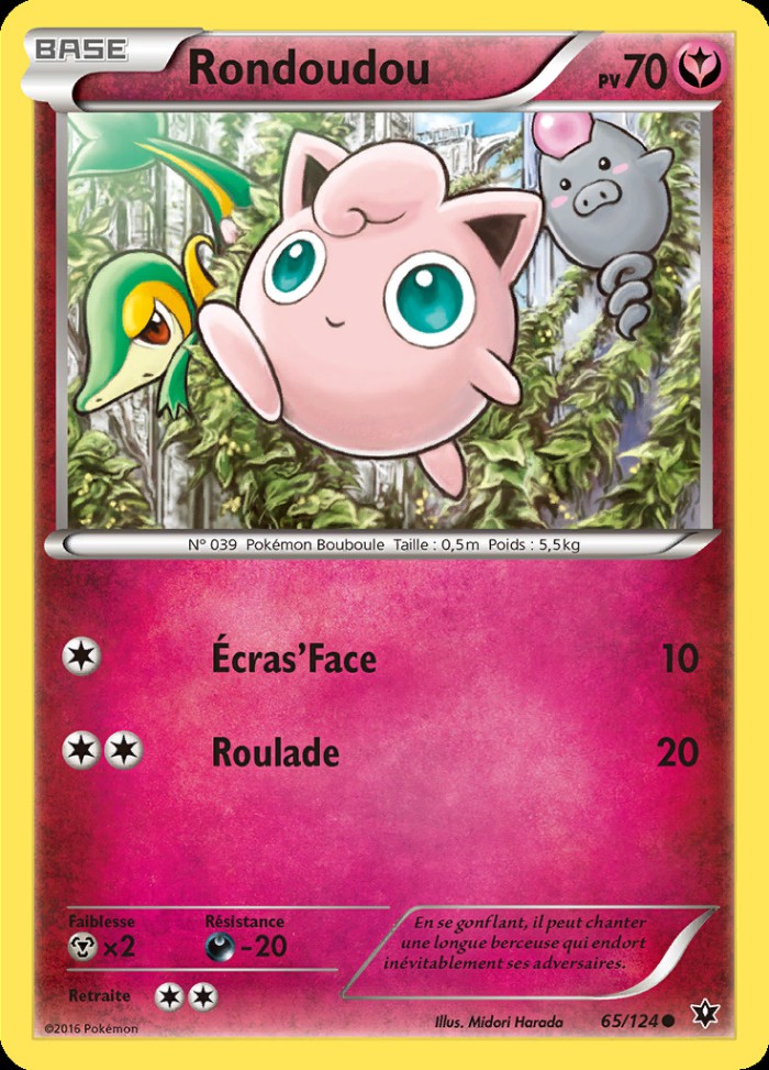 Carte Pokémon: Rondoudou