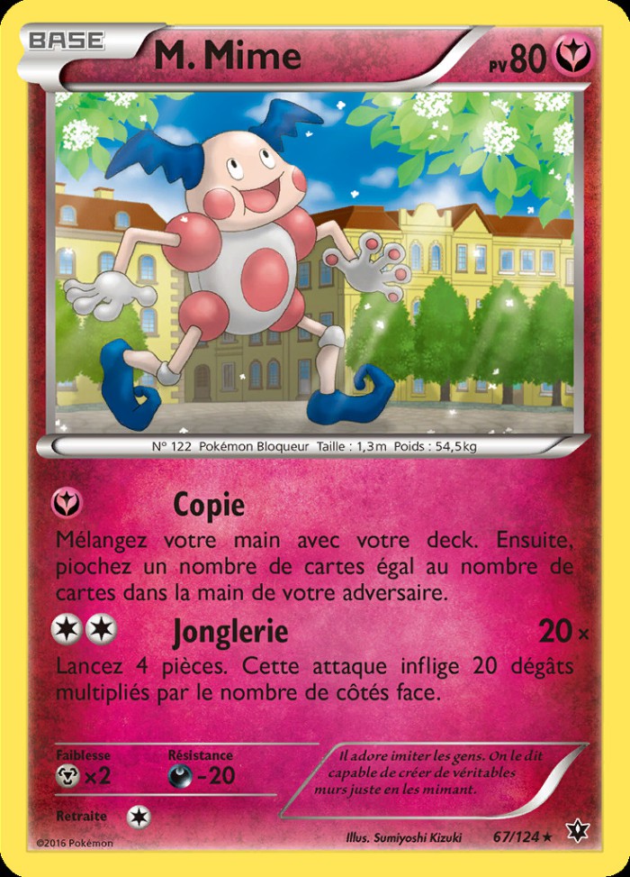 Carte Pokémon: M. Mime