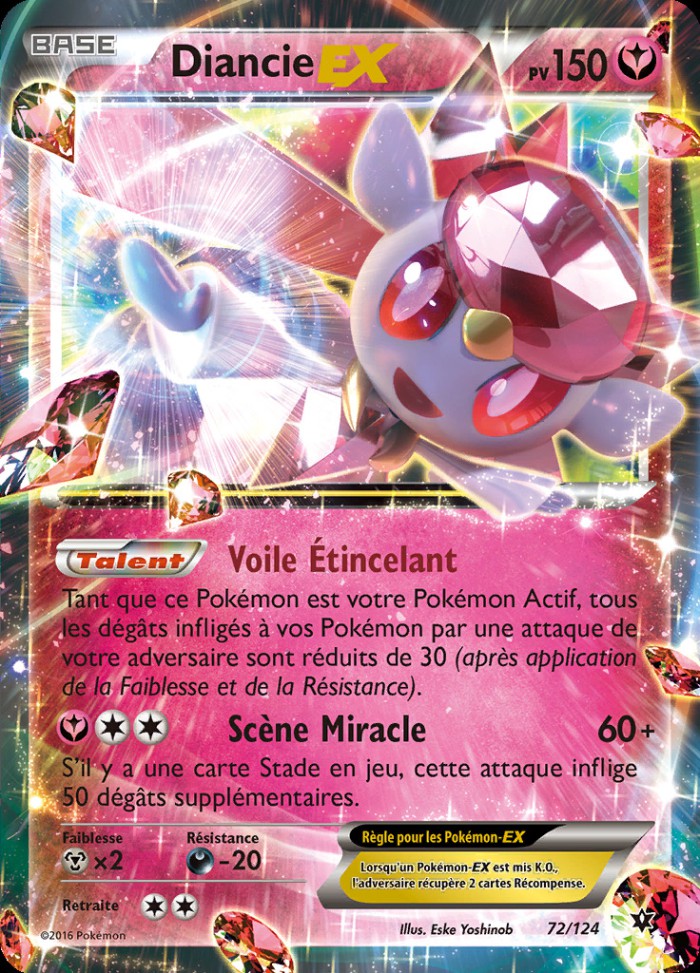 Carte Pokémon: Diancie EX