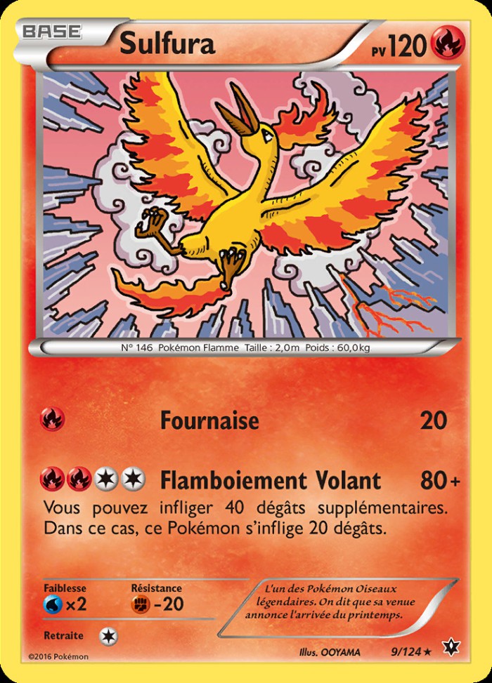 Carte Pokémon: Sulfura