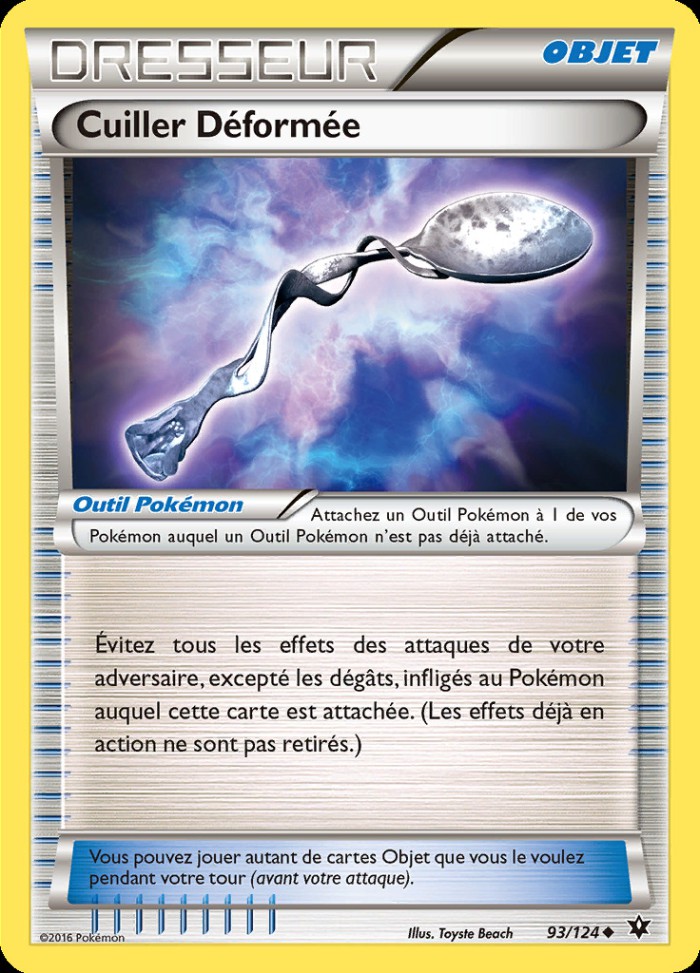 Carte Pokémon: Cuiller Déformée