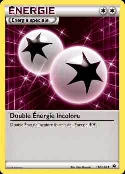 Carte Pokémon: Double Énergie Incolore