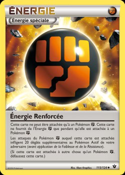 Carte Pokémon: Énergie Renforcée