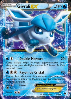 Carte Pokémon: Givrali EX