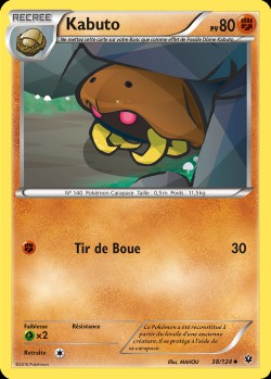 Carte Pokémon: Kabuto