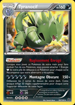 Carte Pokémon: Tyranocif