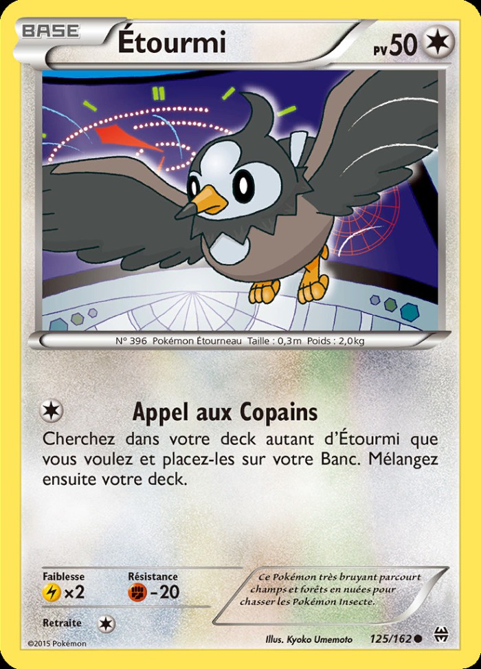 Carte Pokémon: Étourmi