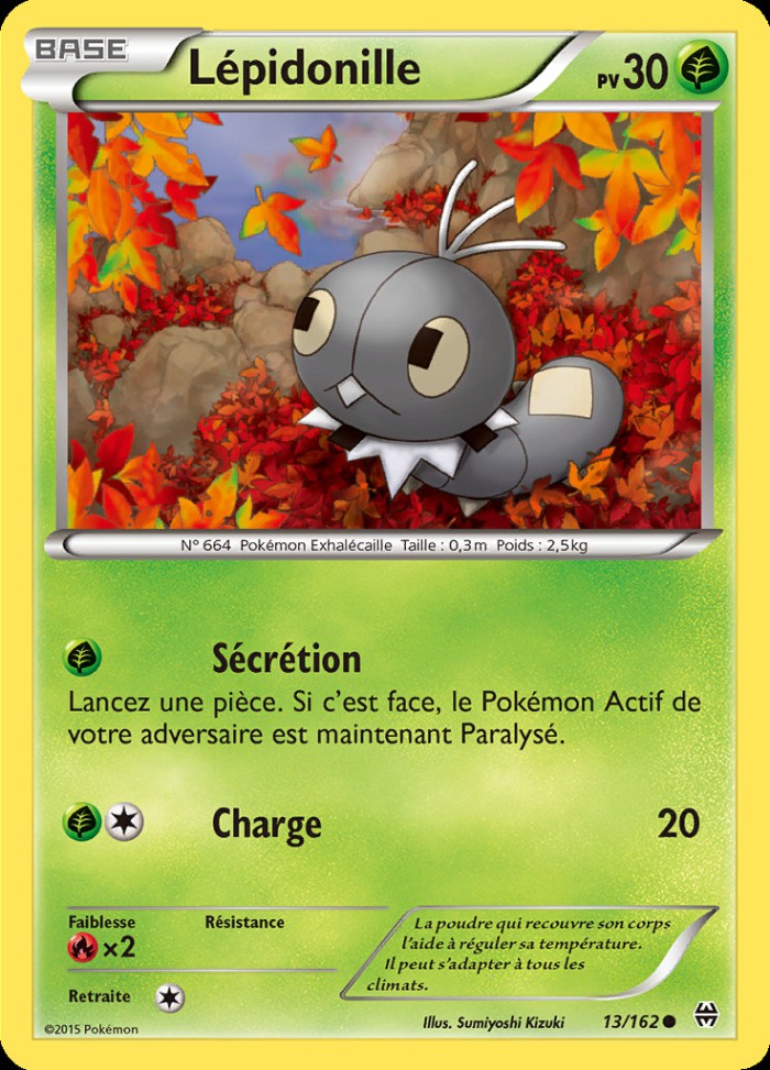 Carte Pokémon: Lépidonille