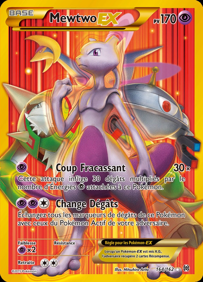 Carte Pokémon: Mewtwo EX