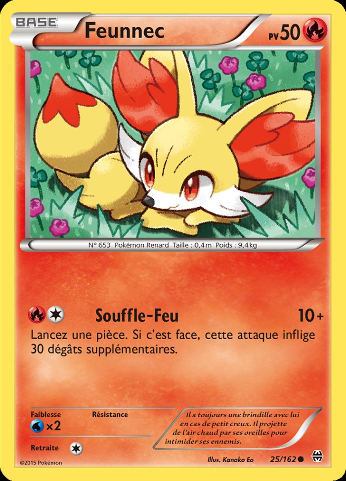 Carte Pokémon: Feunnec