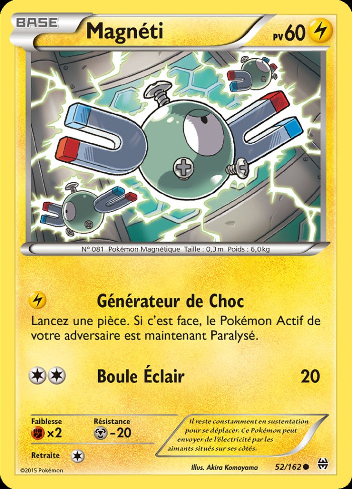 Carte Pokémon: Magnéti