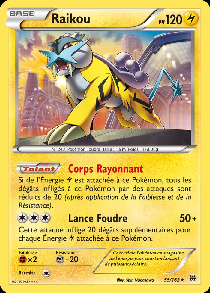 Carte Pokémon: Raikou