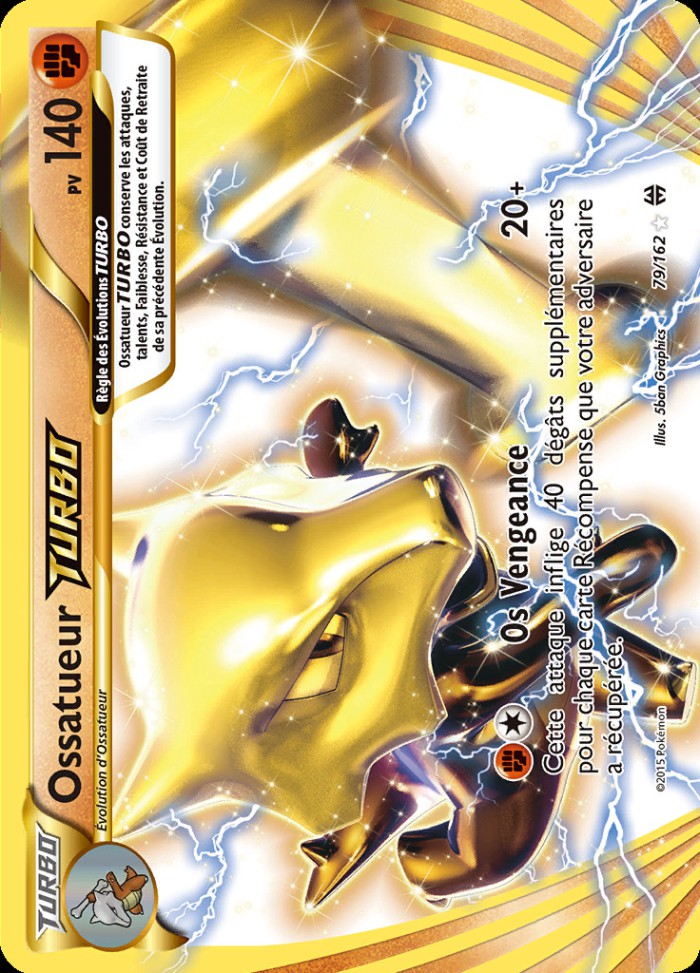 Carte Pokémon: Ossatueur TURBO