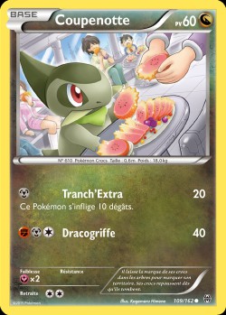 Carte Pokémon: Coupenotte