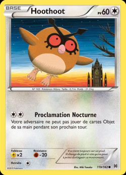 Carte Pokémon: Hoothoot