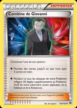 Carte Pokémon: Combine de Giovanni