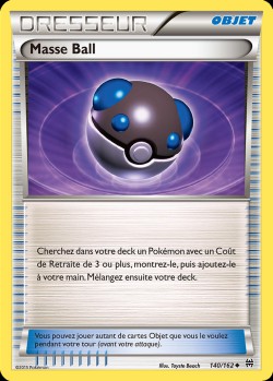 Carte Pokémon: Masse Ball