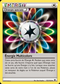 Carte Pokémon: Énergie Multicolore