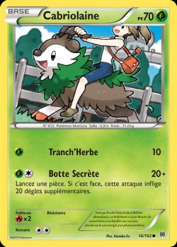 Carte Pokémon: Cabriolaine