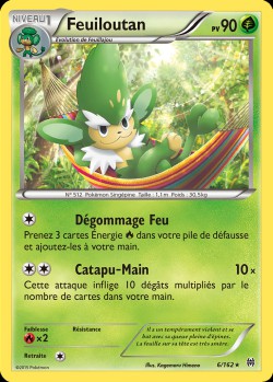 Carte Pokémon: Feuiloutan