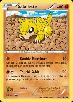 Carte Pokémon: Sabelette