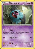 Carte Pokémon: Chovsourir