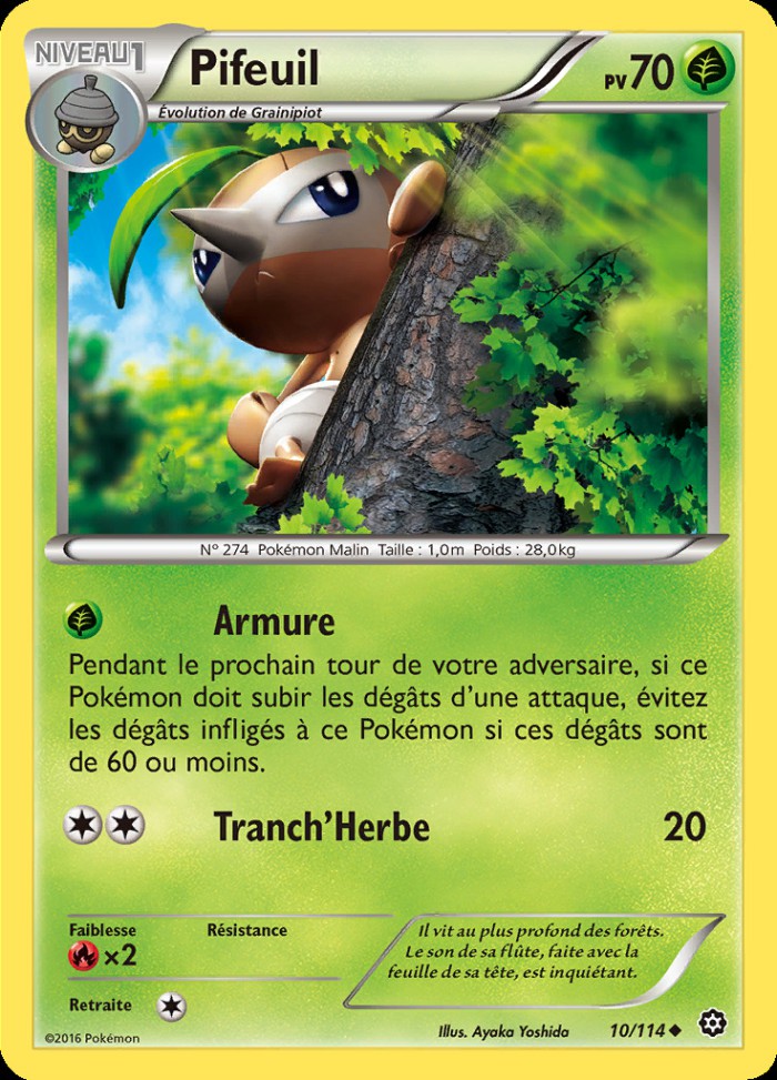 Carte Pokémon: Pifeuil