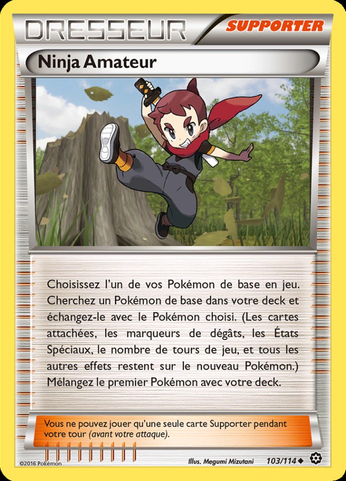 Carte Pokémon: Ninja Amateur