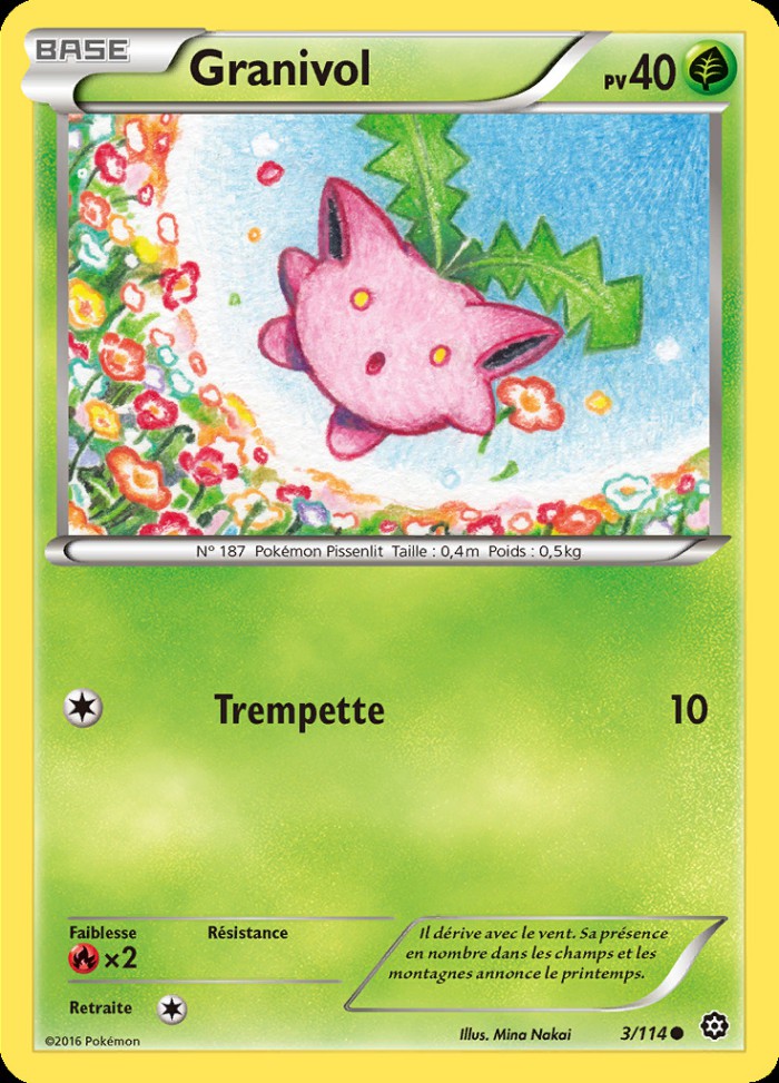 Carte Pokémon: Granivol