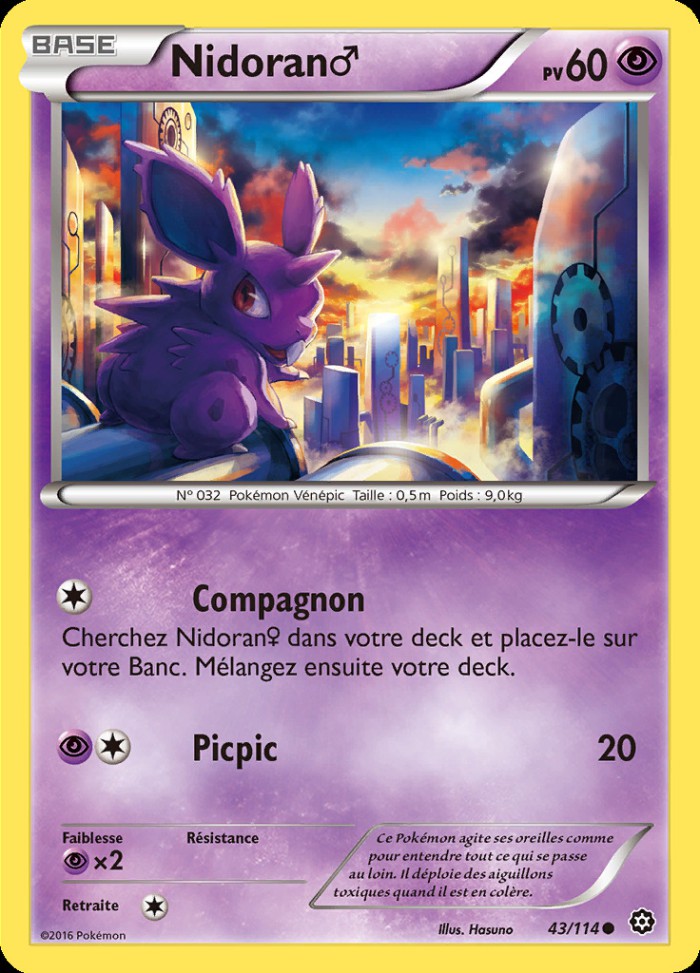 Carte Pokémon: Nidoran♂