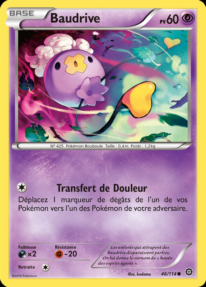 Carte Pokémon: Baudrive