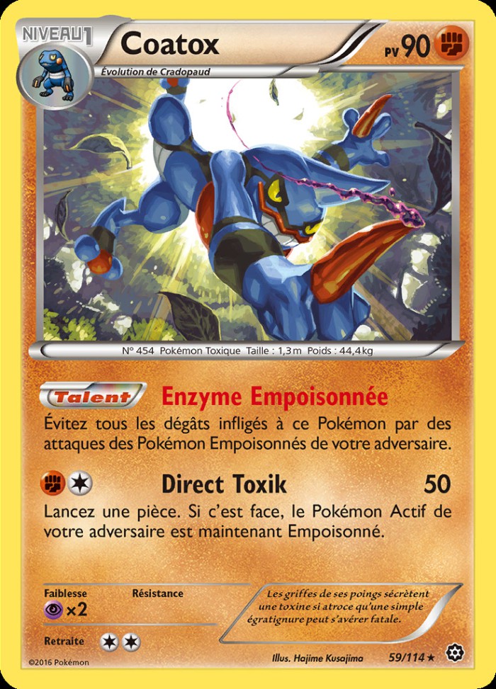 Carte Pokémon: Coatox