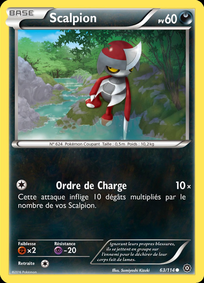 Carte Pokémon: Scalpion