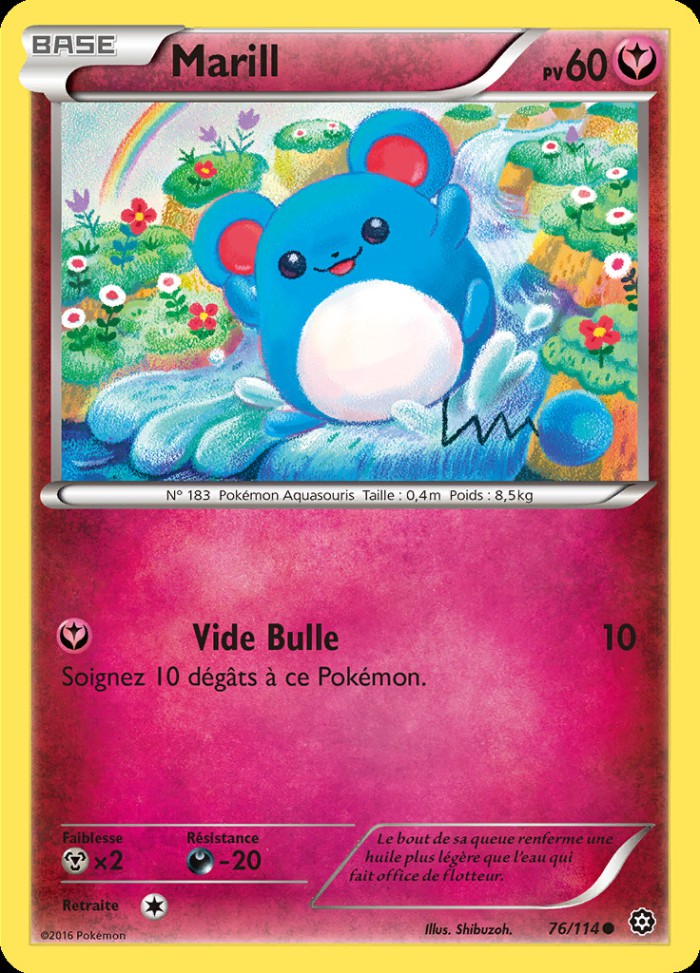 Carte Pokémon: Marill