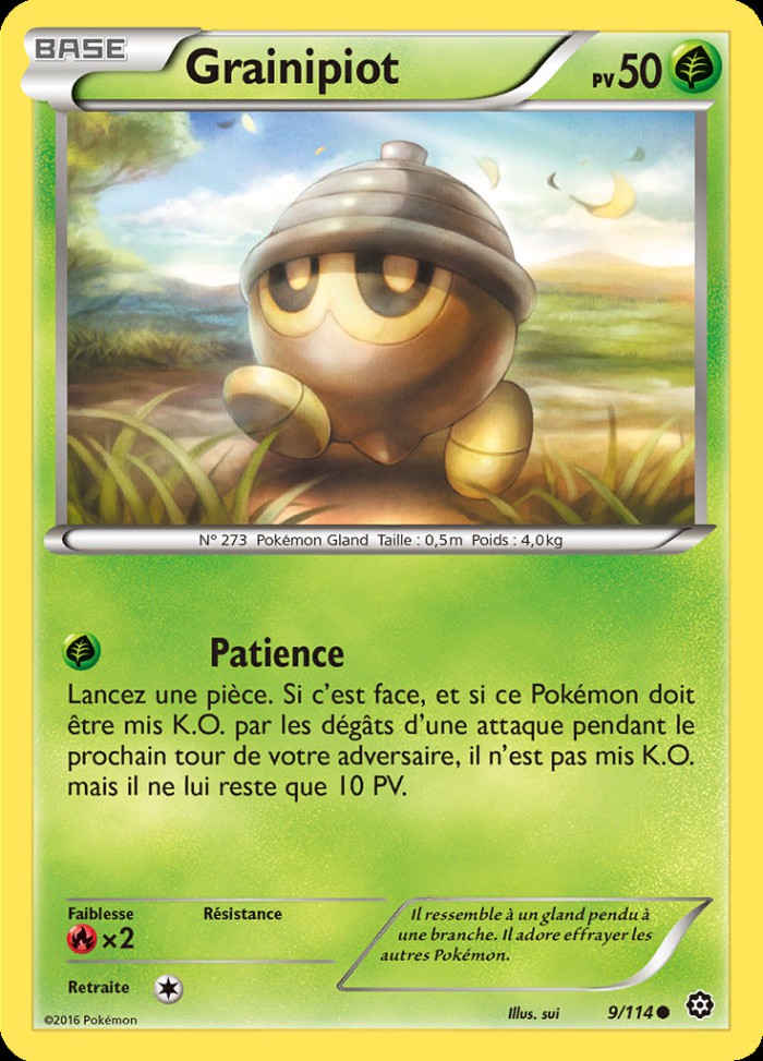 Carte Pokémon: Grainipiot