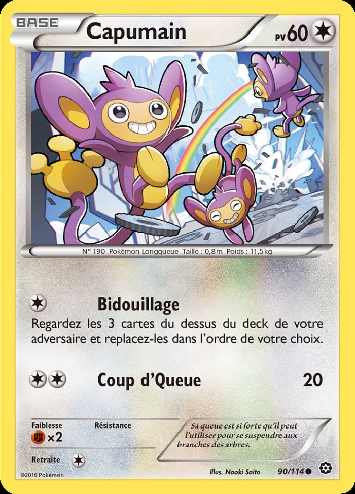 Carte Pokémon: Capumain