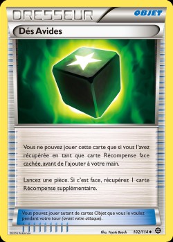 Carte Pokémon: Dés Avides